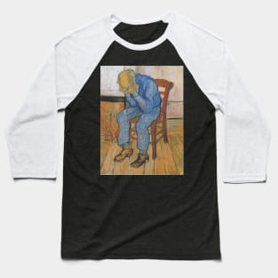 Grieving old man by van Gogh Baseball T-Shirt